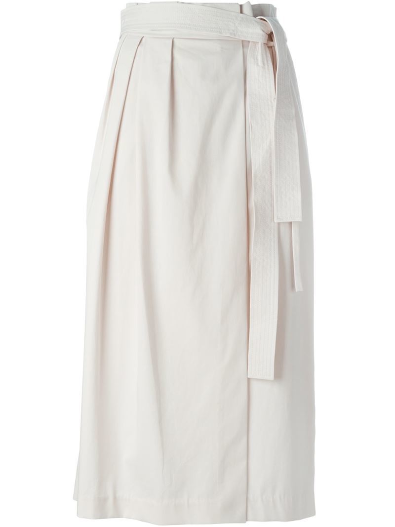 3.1 Phillip Lim(スリーワンフィリップリム)2016春夏コレクション ベルト付きプリーツスカート.jpg