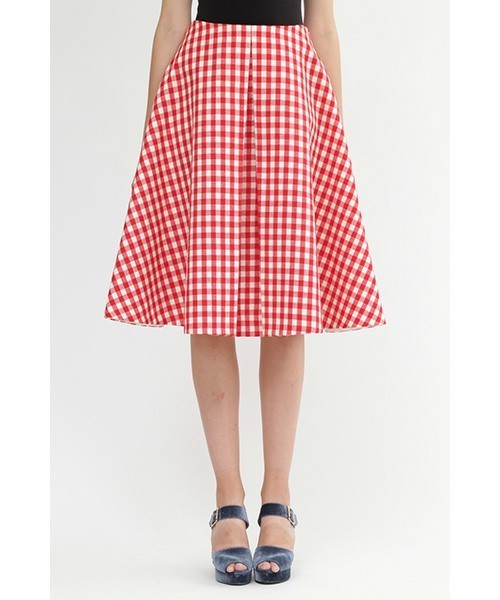 JILLSTUART(ジル スチュアート)ミリーチェックフレアタックスカート.jpg