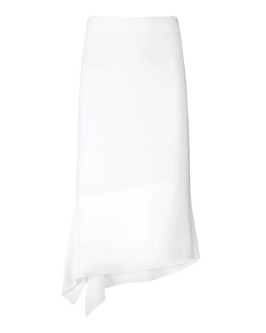 Joseph(ジョセフ)Women's White Viscose Cady Leo Skirt.jpeg
