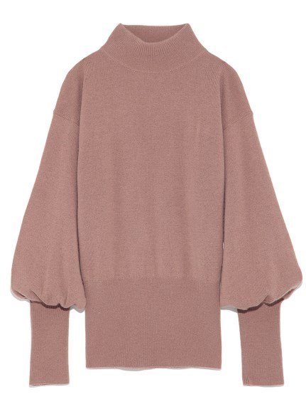 emmi(エミ) 【emmi atelier】パフスリーブハイネックニット.jpg
